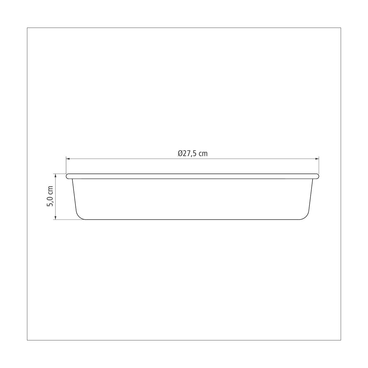 tramontina Aluminum round roasting pan with interior nonstick coating